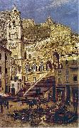 Aleksander Gierymski Amalfi Cathedral oil
